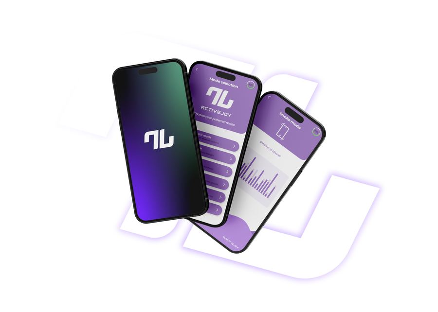 Pantallas de la app Activejoy