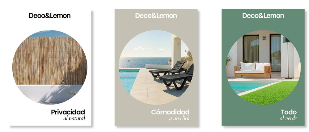 Cartelería de Deco&Lemon