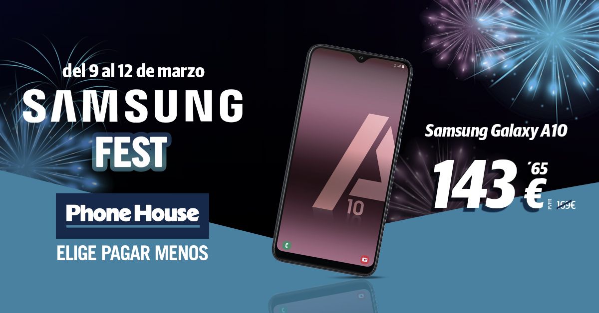 Banner Samsung Fest para Phone House