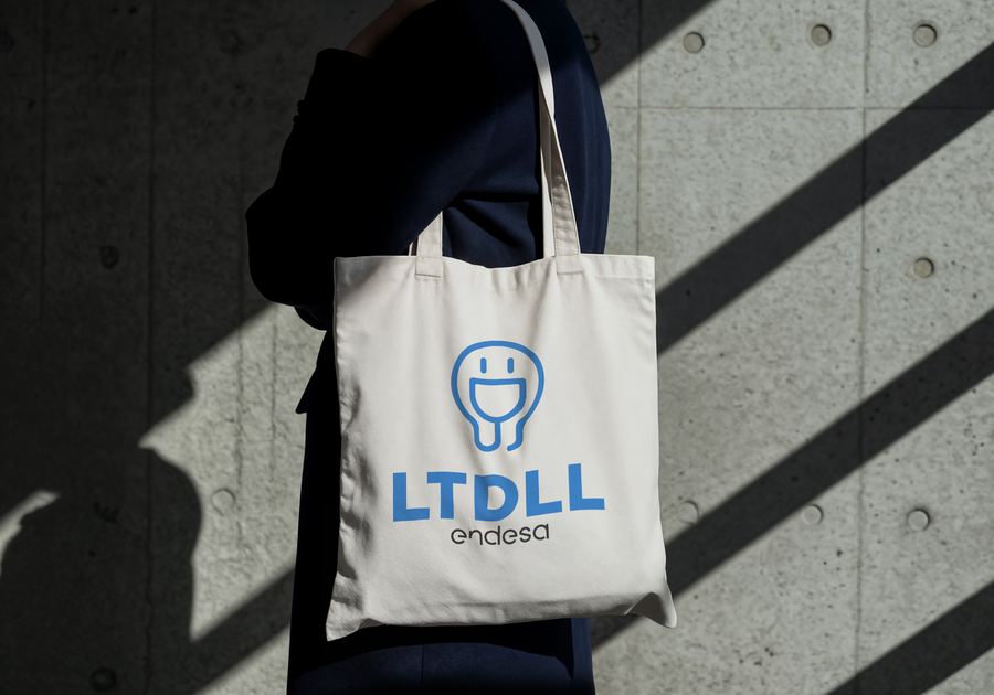 Bolsa de tela LTDLL de La Tienda de la Luz