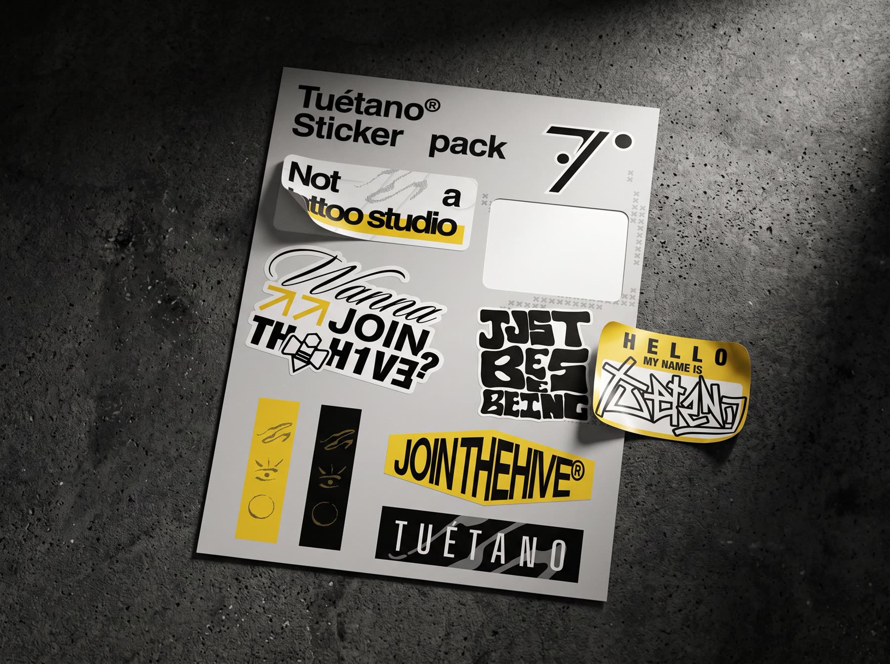Sticker pack de Tuétano Tattoo Studio