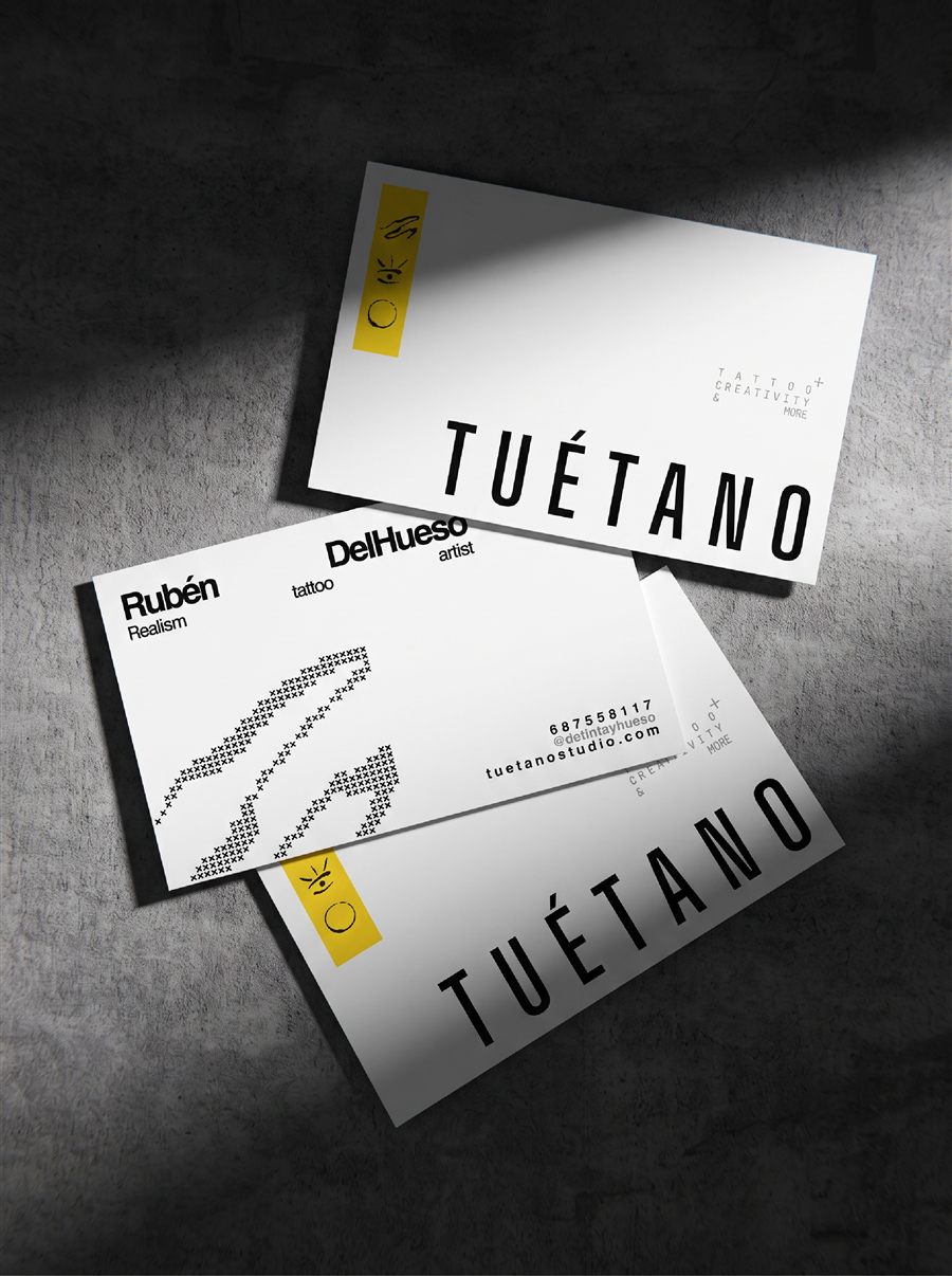 Tarjetas de visita de Tuétano