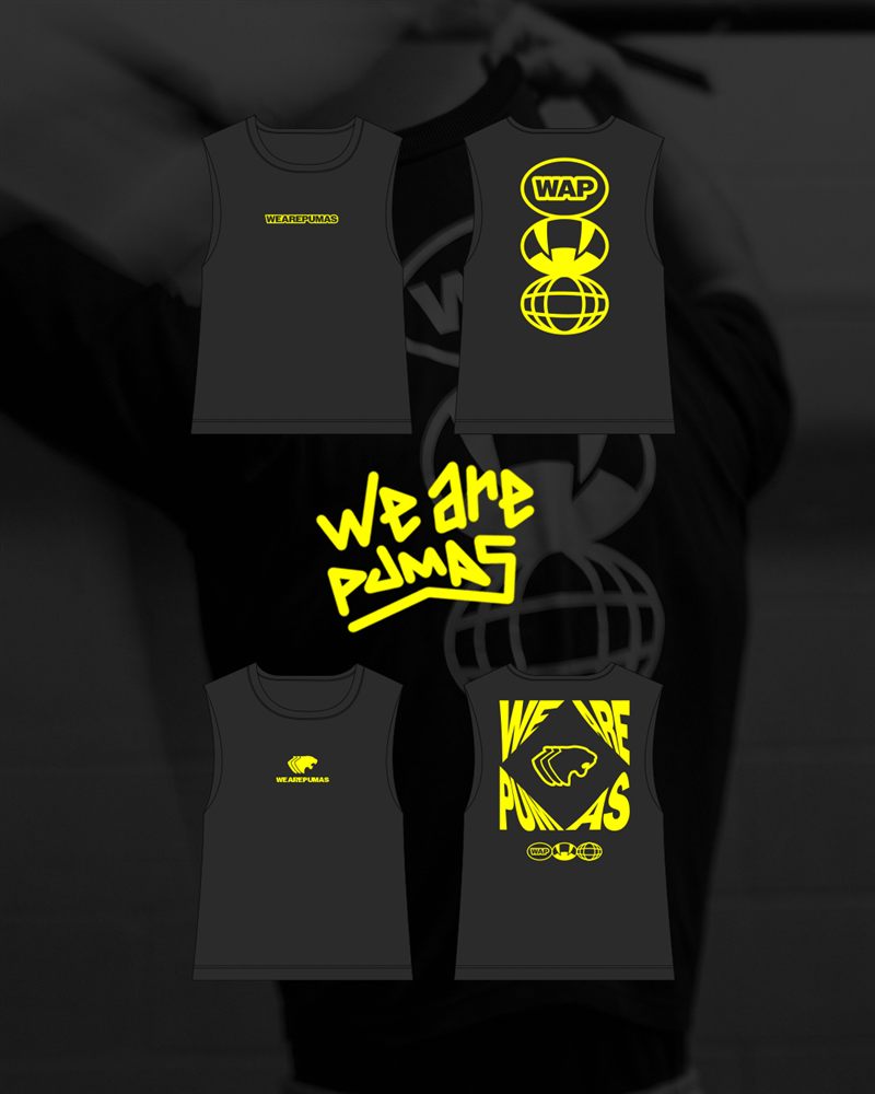 Colección de merchandising de WeArePumas